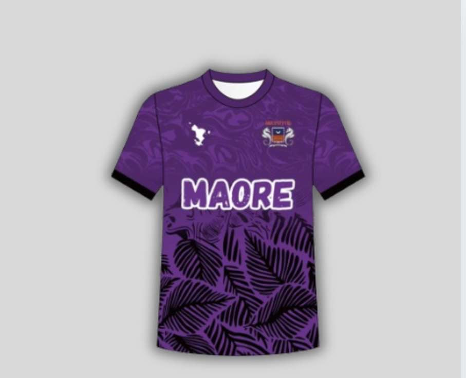 Maillot Mayotte violet foncé