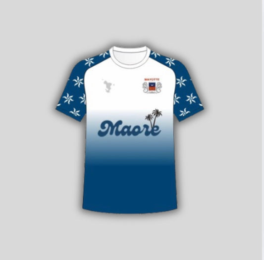 Maillot Mayotte bleu foncée