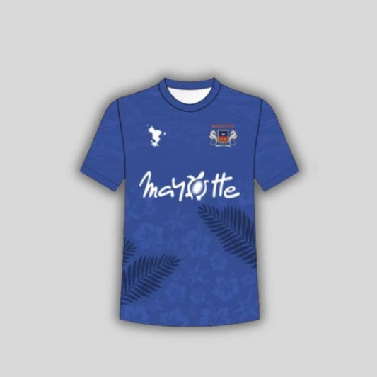 Maillot Mayotte bleu foncée-enfants