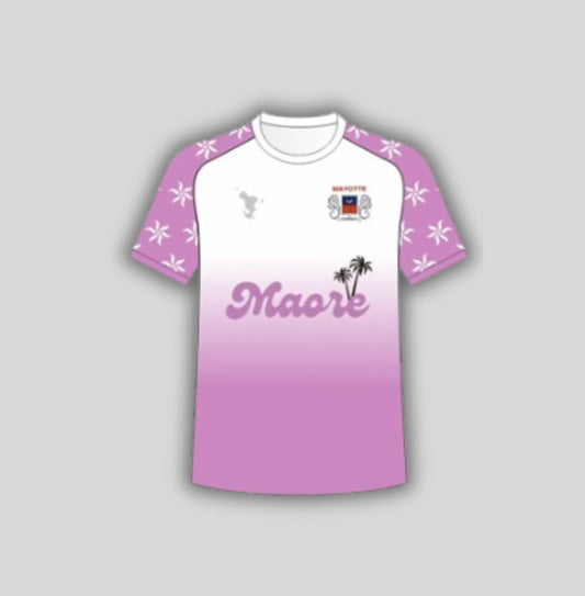 Maillot Mayotte dégradé violet-enfants