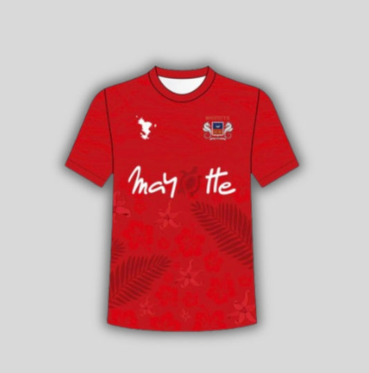 Maillot Mayotte-rouge