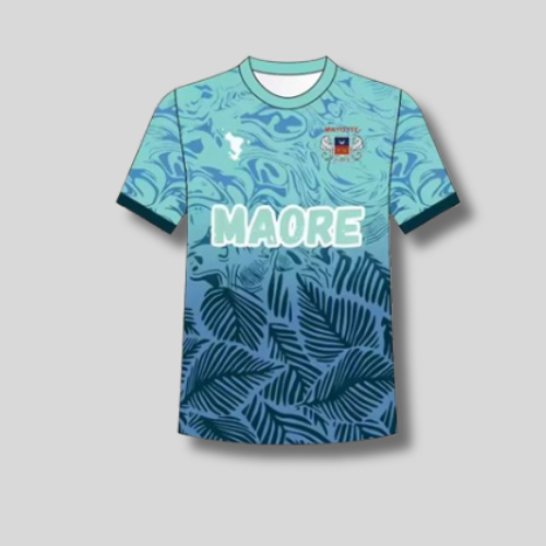 Maillot Mayotte -à motif palmier