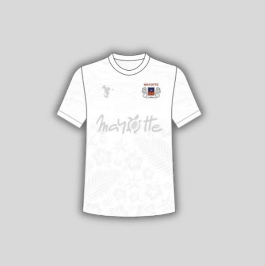 Maillot Mayotte blanc - enfants