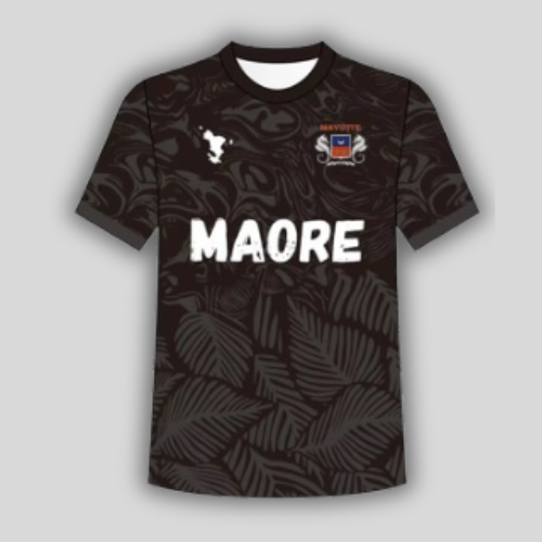 Maillot Mayotte -à motif palmier