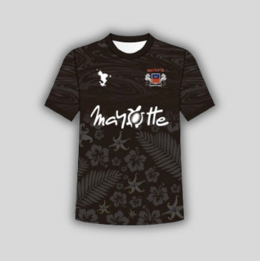 Maillot Mayotte noir-enfants