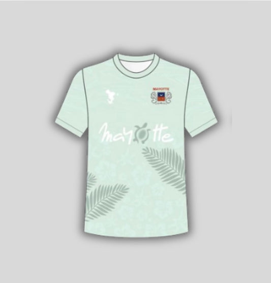 Maillot Mayotte vert menthe