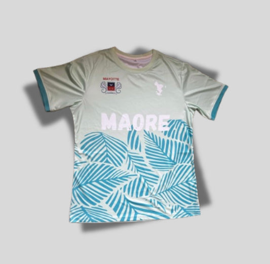 Maillot à motif palmier vert