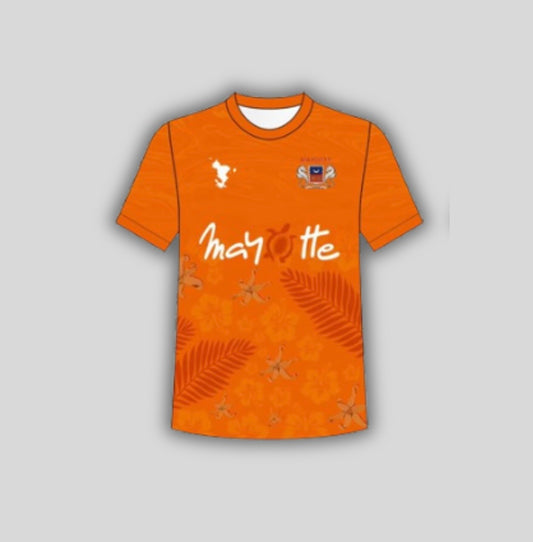 Maillot Mayotte-orange